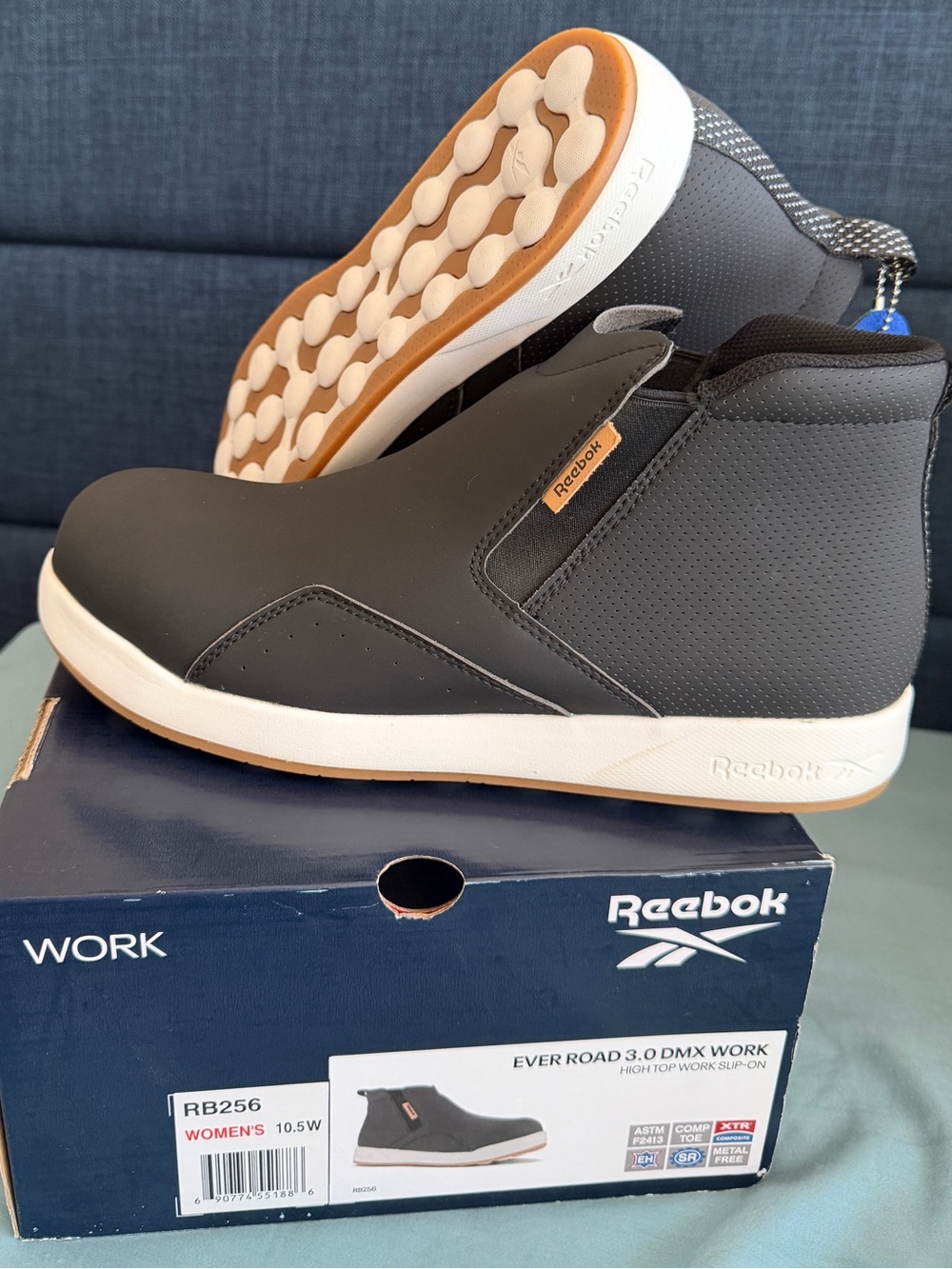 Women's Ever Road 3.0 DMX Safety Shoes - Black/White